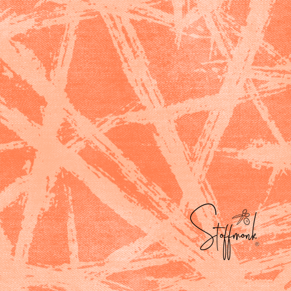 "STROKES  - # koralle " - Bio French Terry